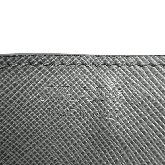 Prada Saffiano Stripe Card Holder Wallet - Picture 4 of 7